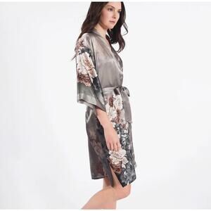 Kim + Ono 100% Silk Kimono Robe OS $225 retail